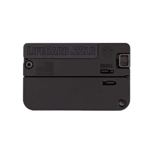 LifeCard 22LR All Aluminium Armor Black