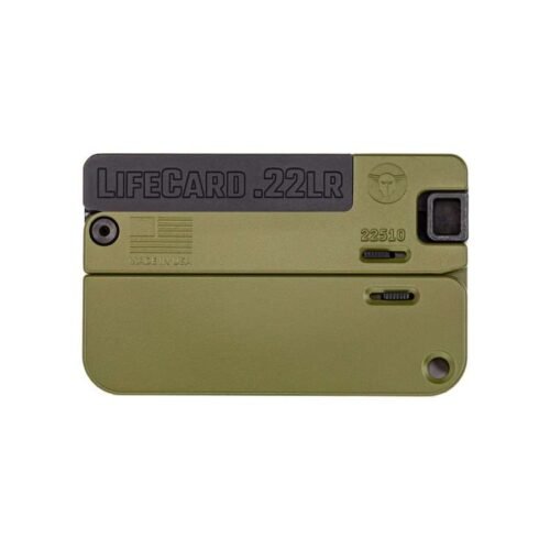 LIFECARD .22LR / POLYMER HANDLE – NOVESKE BAZOOKA GREEN