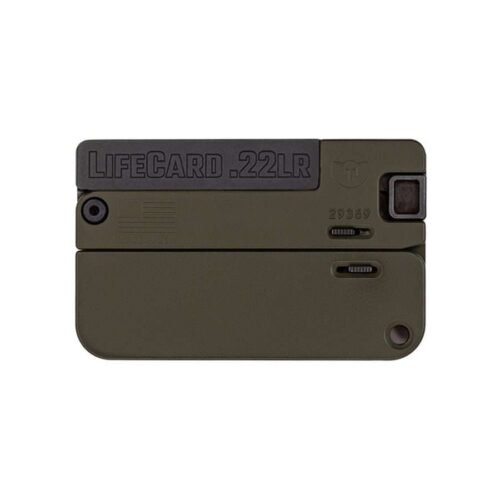 LIFECARD .22LR / POLYMER HANDLE – OD GREEN