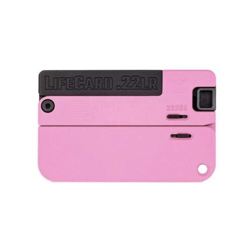 LIFECARD .22LR / ALL ALUMINUM – PRISON PINK