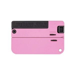 LIFECARD .22LR / POLYMER HANDLE – PRISON PINK