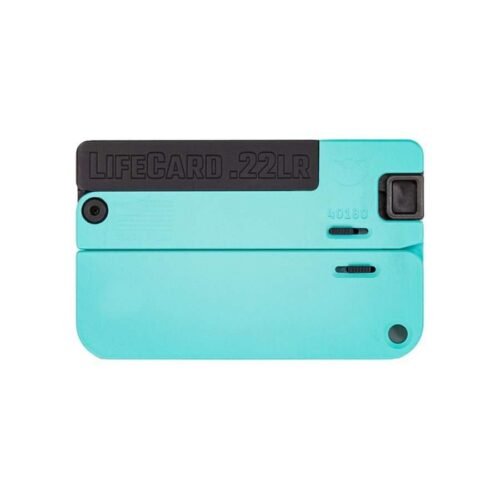 LIFECARD .22LR / POLYMER HANDLE – ROBIN EGG BLUE