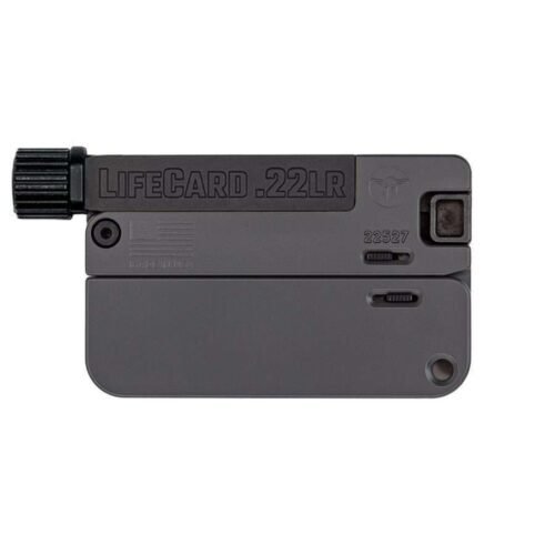 LIFECARD .22LR / ALL ALUMINUM – CONCRETE | WITH THREADED BARREL