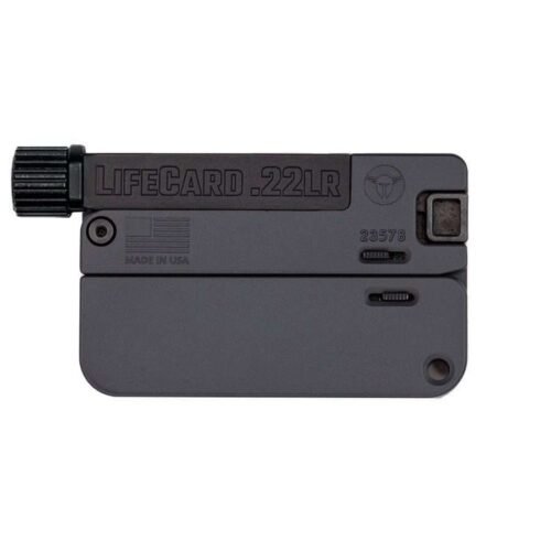 LIFECARD .22LR / ALL ALUMINUM – SNIPER GREY | WITH THREADED BARREL