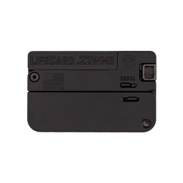 LifeCard 22WMR All Aluminium Armor Black