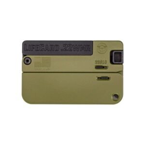 LIFECARD .22WMR / ALL ALUMINUM – NOVESKE BAZOOKA GREEN