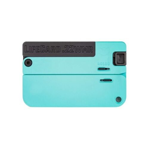 LIFECARD .22WMR / ALL ALUMINUM – ROBIN EGG BLUE